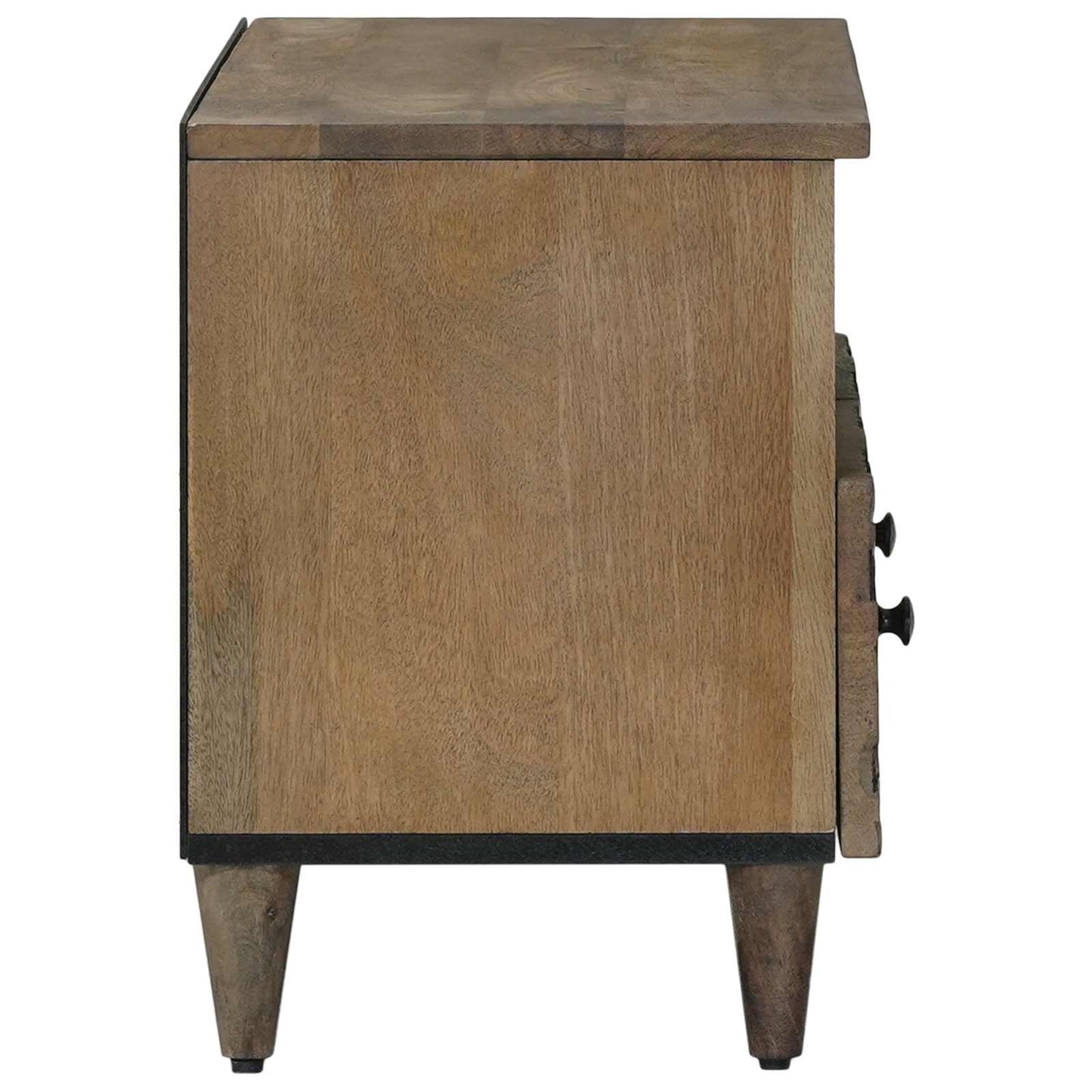 TV-skap med lagring Brun 70 x 33,5 x 46 cm Massiv mango tre