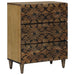 Oppbevaringssideboard Brun 60 x 33,5 x 75 cm Massiv mango tre