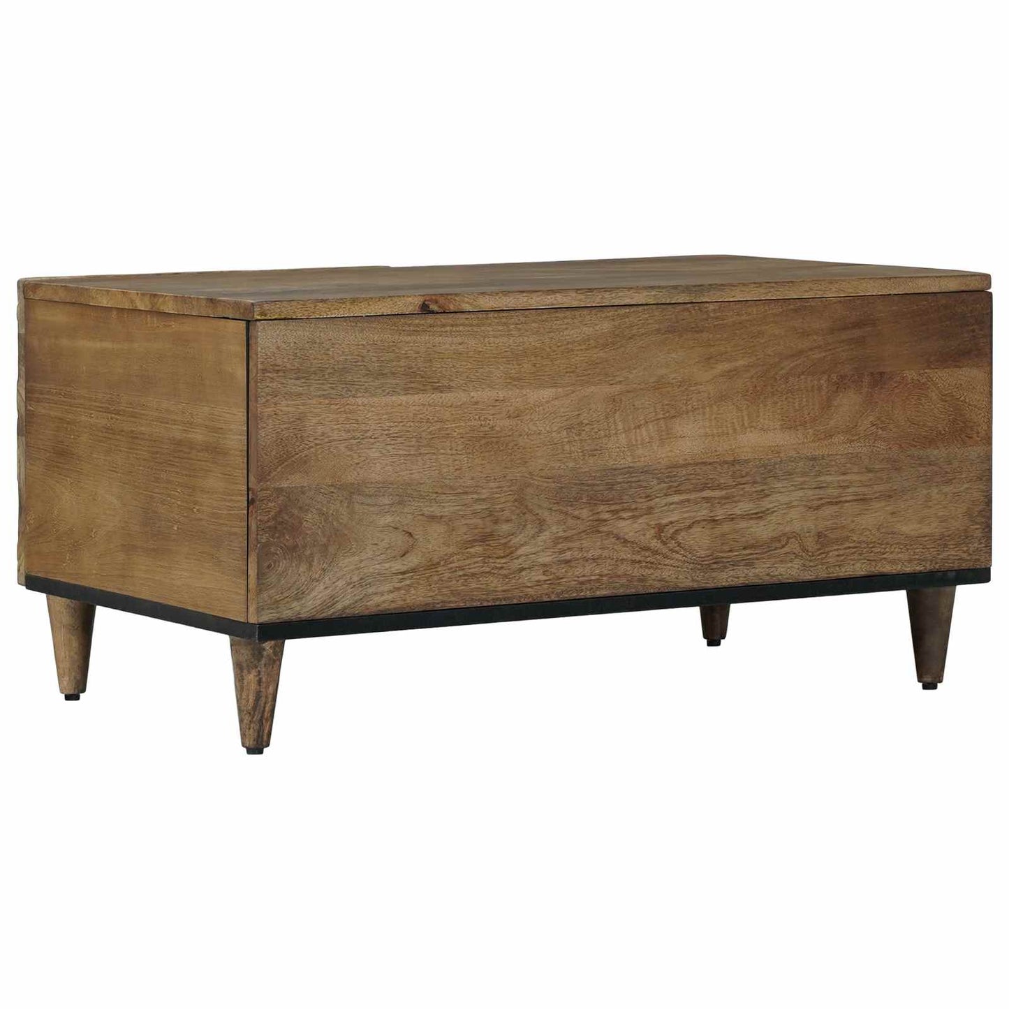 Kaffebord Brun 80 x 50 x 40 cm Massiv mango tre