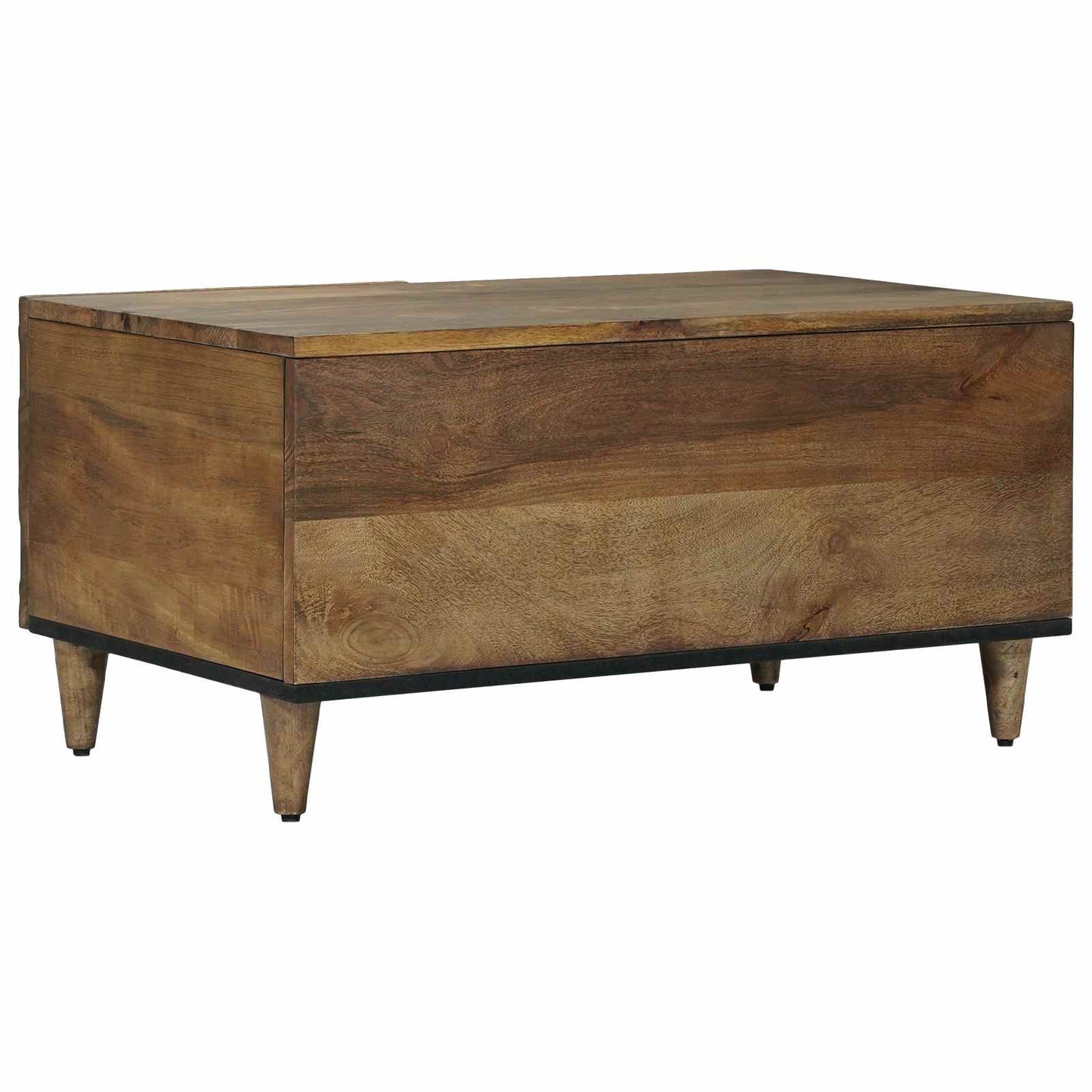 Kaffebord Brun 80 x 50 x 40 cm Massiv mango tre