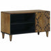 TV-skap med hylle Brun 80 x 31,5 x 46 cm Massiv mango tre