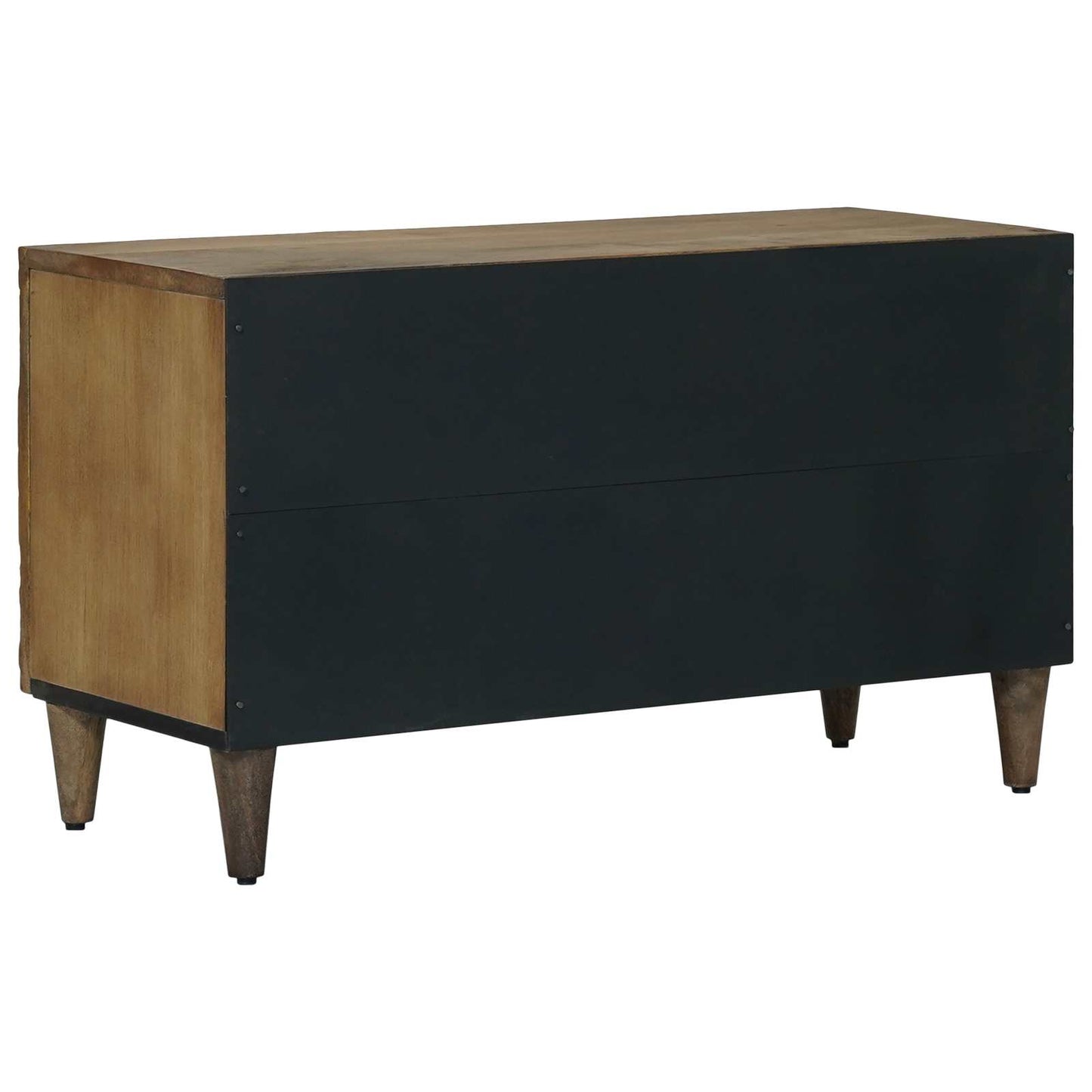 TV-skap med hylle Brun 80 x 31,5 x 46 cm Massiv mango tre