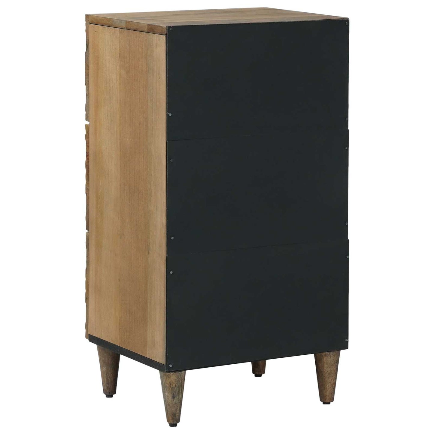 Serviesskap med skuff Brun 40 x 33,5 x 75 cm Massiv mango tre