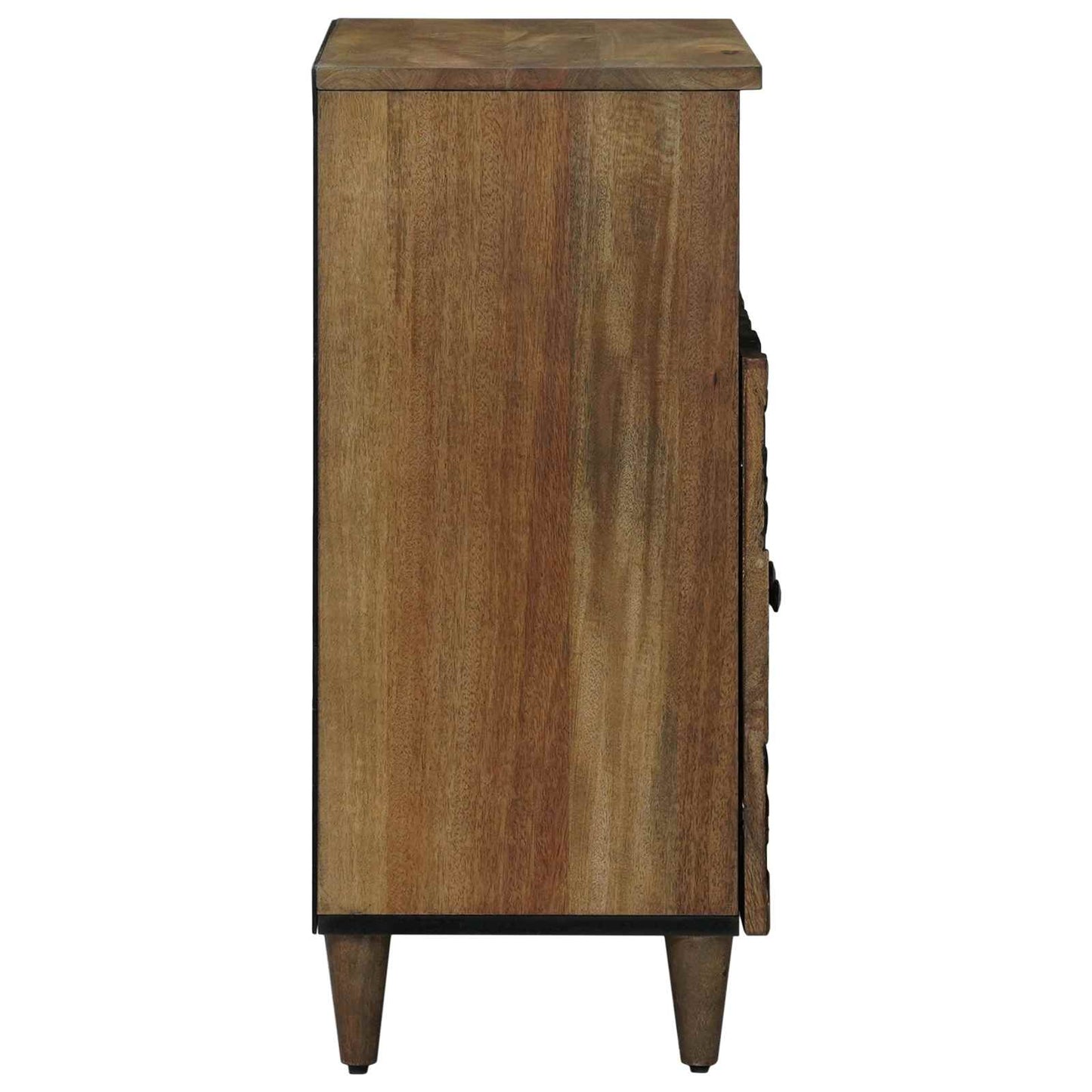 Serviesskap med lagring Brun 60 x 33,5 x 75 cm Massiv mango tre