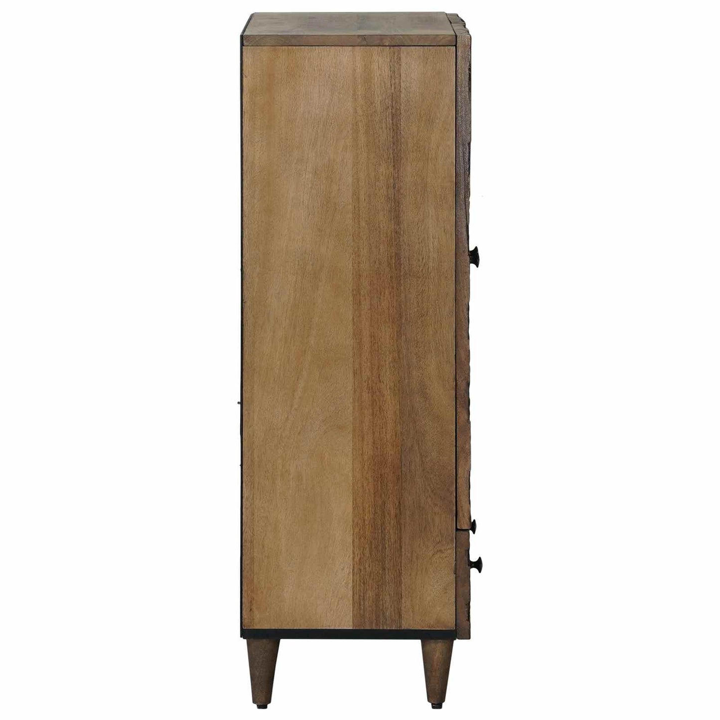 Høyt brett med skuff Brun 60 x 33,5 x 100 cm Massiv mango tre