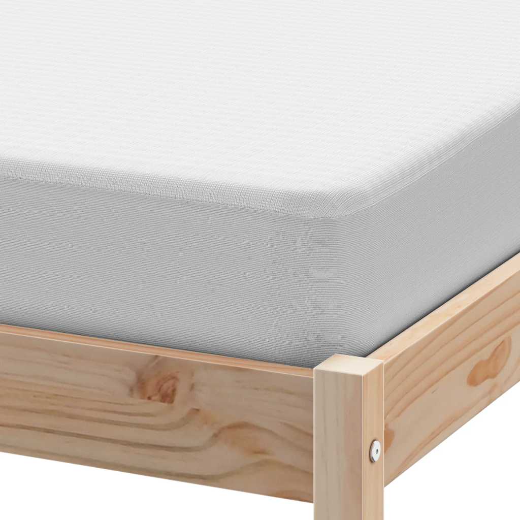 Madrassbeskytter hvit 90x220 cm vanntett vidaXL