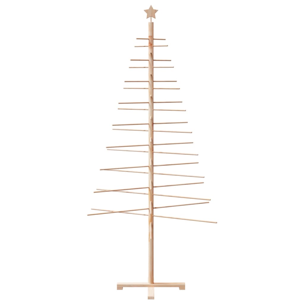 Juletre av tre til pynt 210 cm heltre furu