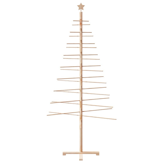 Juletre av tre til pynt 210 cm heltre furu