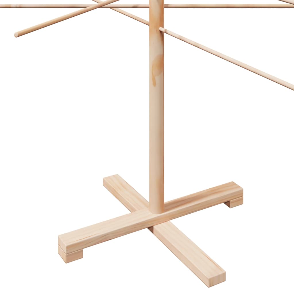 Juletre av tre til pynt 210 cm heltre furu