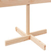 Juletre av tre til pynt 150 cm heltre