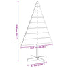 Juletre av tre til pynt 150 cm heltre