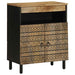 Skjenk 60x33,5x75 cm grovt heltre mangotre
