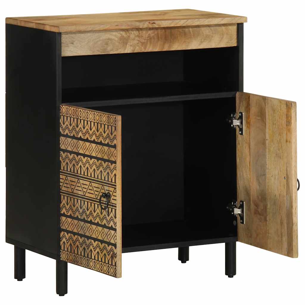 Skjenk 60x33,5x75 cm grovt heltre mangotre