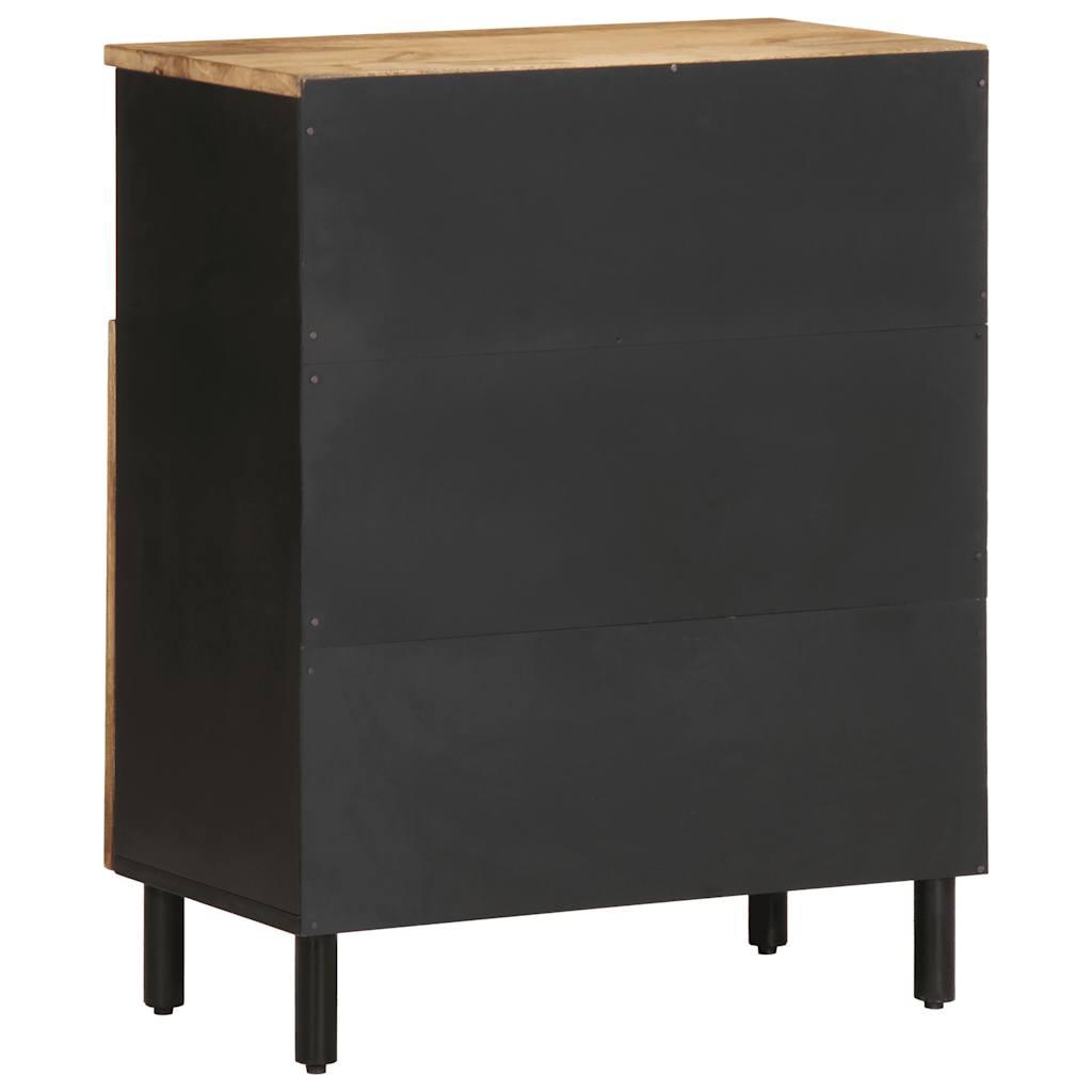 Skjenk 60x33,5x75 cm grovt heltre mangotre