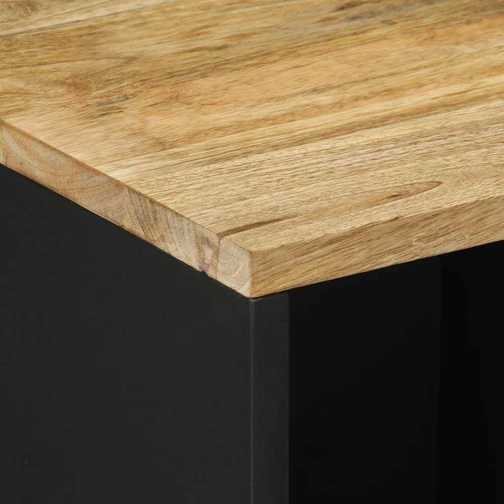 Skjenk 80x33,5x75 cm grovt heltre mangotre