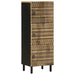Sideskap 40x33,5x110 cm grovt heltre mangotre