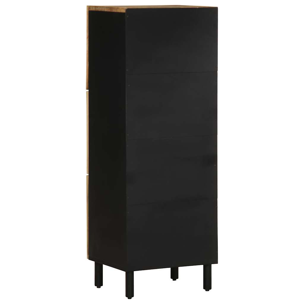 Sideskap 40x33,5x110 cm grovt heltre mangotre