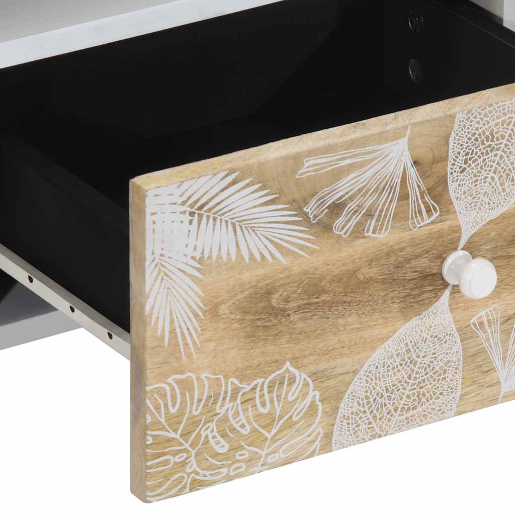 TV-benk 100x33,5x46 cm heltre mango