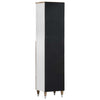 Baderomsskap 38x33,5x160 cm heltre mango
