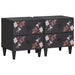 Nattbord 2 pcs Brun 40 x 33,5 x 46 cm Massiv mango tre