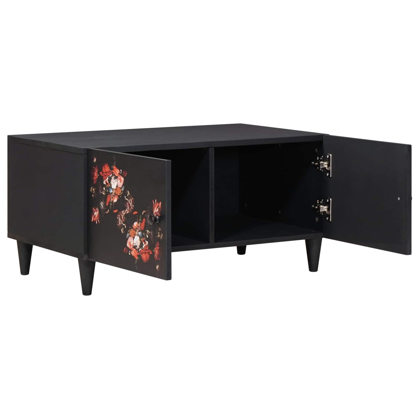 Kaffebord Flerfarget 80 x 50 x 40 cm Massiv mango tre