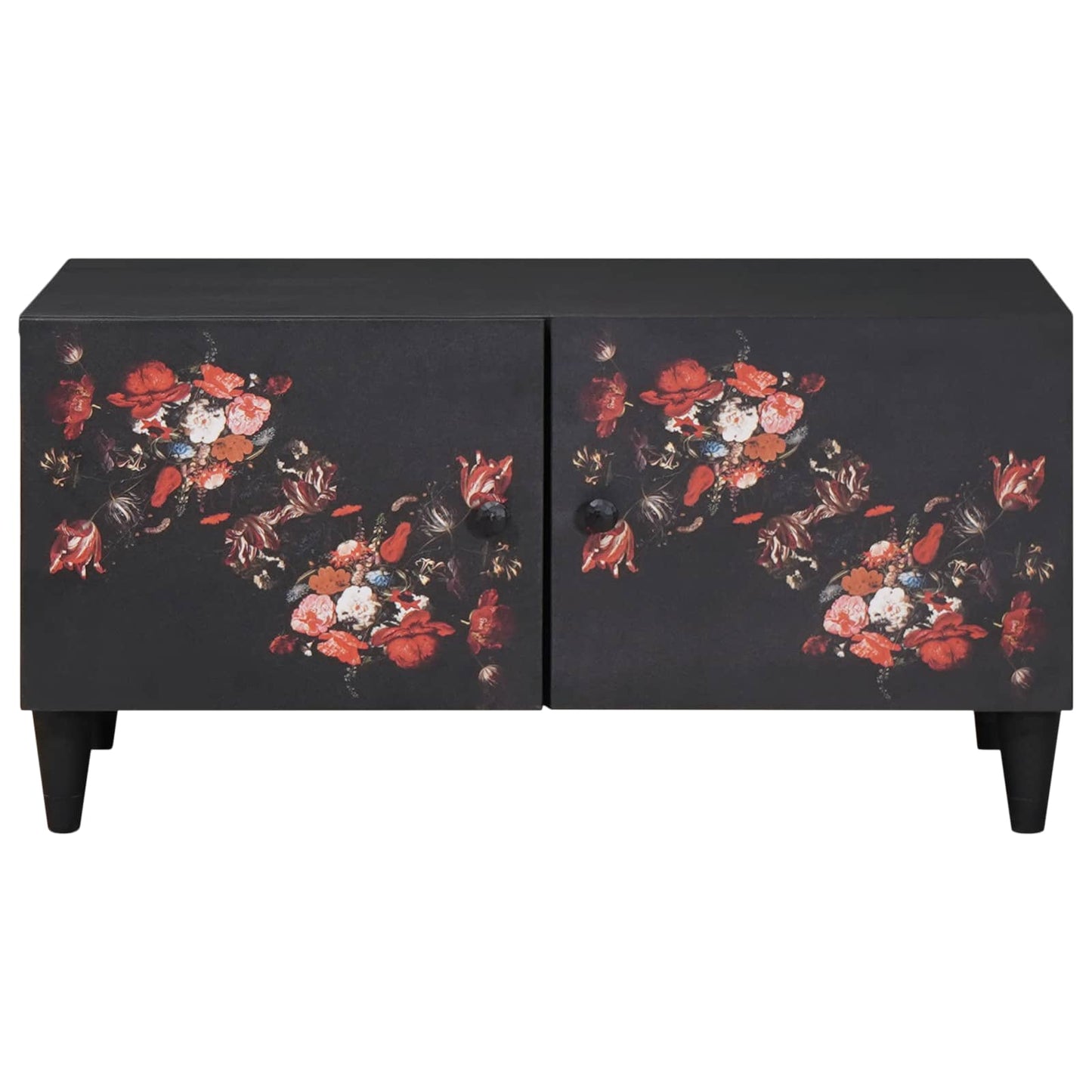 Kaffebord Flerfarget 80 x 50 x 40 cm Massiv mango tre