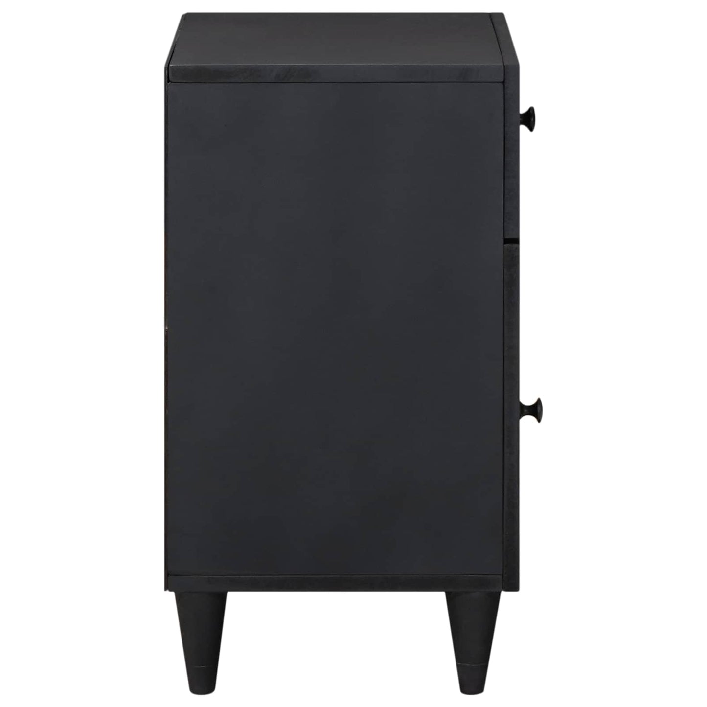 Nattbord med skuff Flerfarget 50 x 33 x 60 cm Massiv mango tre
