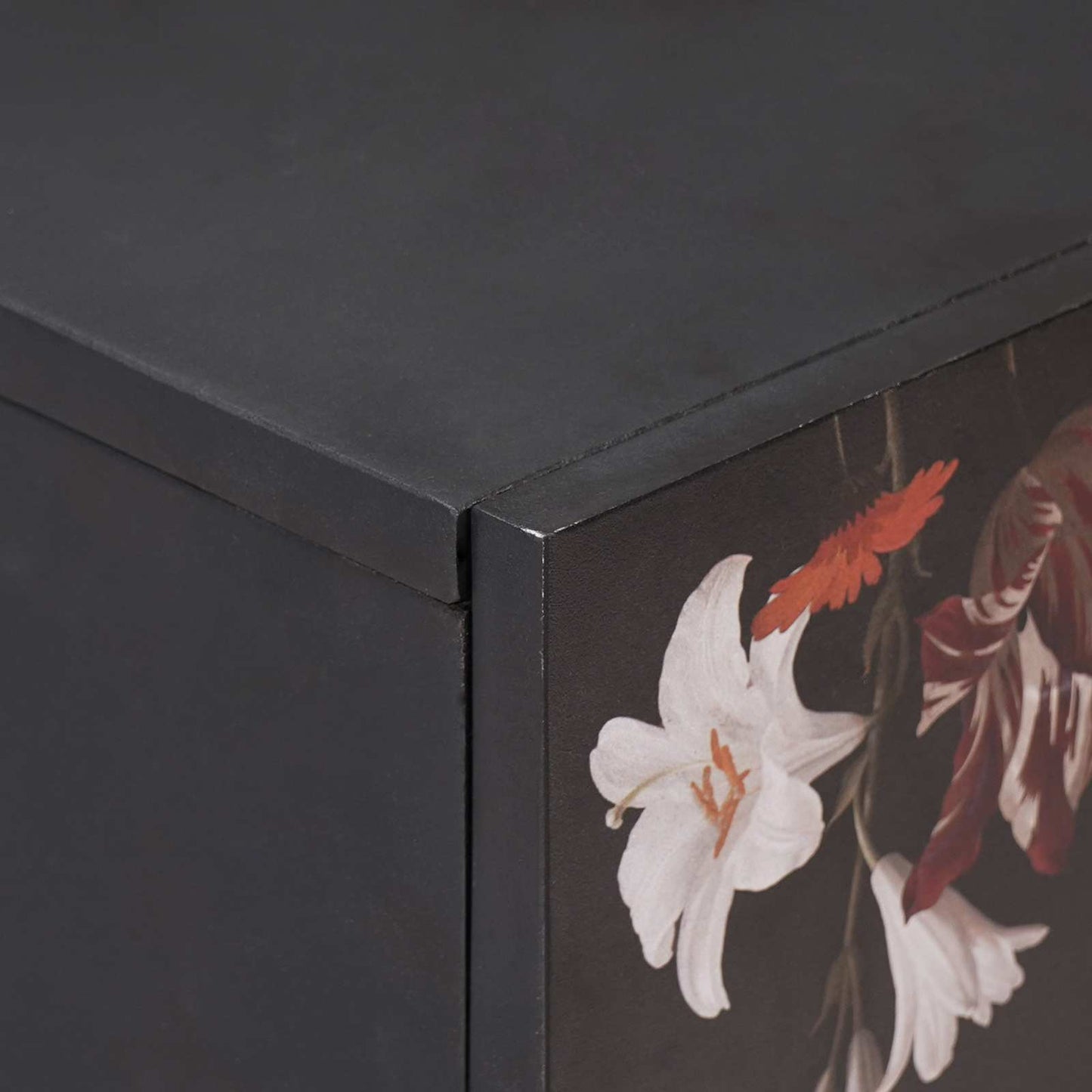 Nattbord med skuff Flerfarget 50 x 33 x 60 cm Massiv mango tre