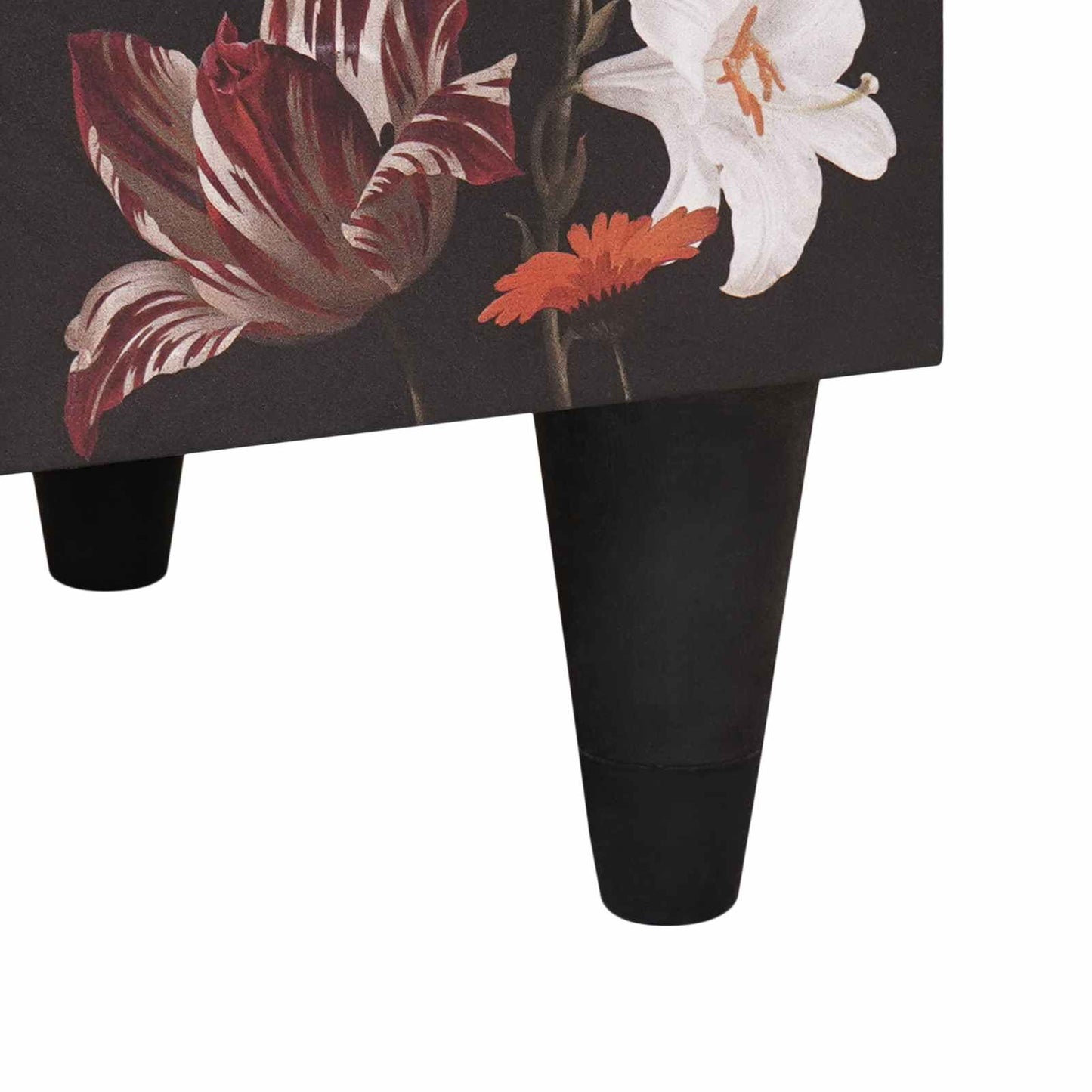 Nattbord med skuff Flerfarget 50 x 33 x 60 cm Massiv mango tre