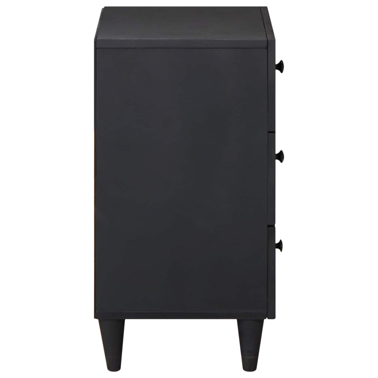 Nattbord med skuff Flerfarget 50 x 33 x 60 cm Massiv mango tre