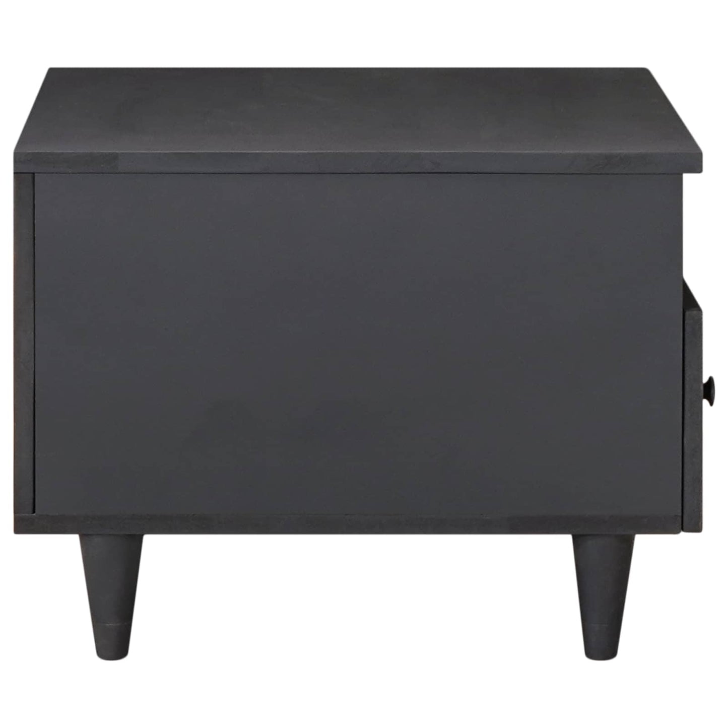 Kaffebord med skuff Flerfarget 80 x 54 x 40 cm Massiv mango tre