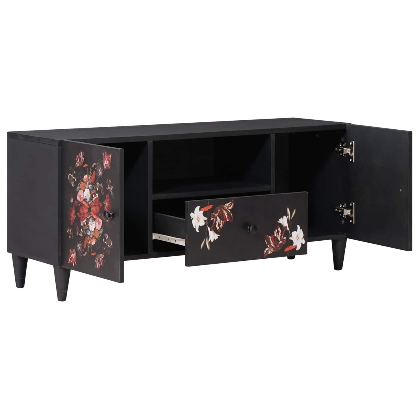 Oppbevaringsskap Flerfarget 105 x 33,5 x 46 cm Massiv mango tre