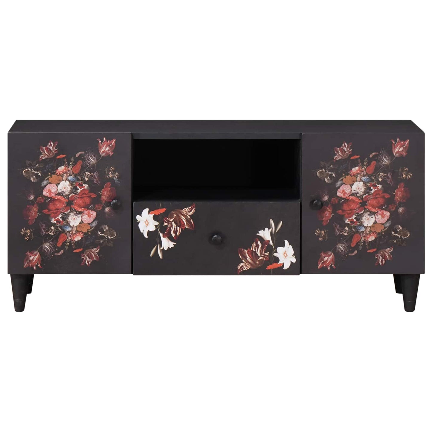 Oppbevaringsskap Flerfarget 105 x 33,5 x 46 cm Massiv mango tre