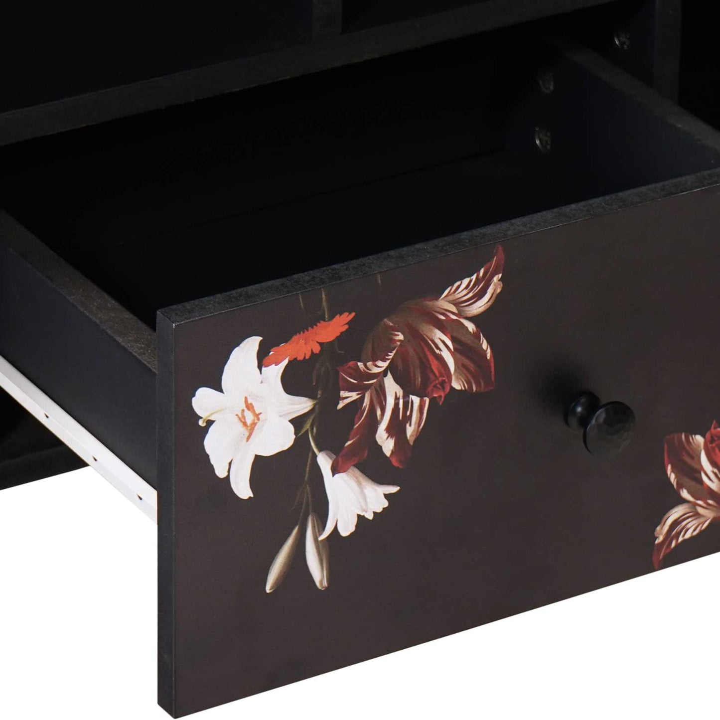 Oppbevaringsskap Flerfarget 100 x 33,5 x 46 cm Massiv mango tre