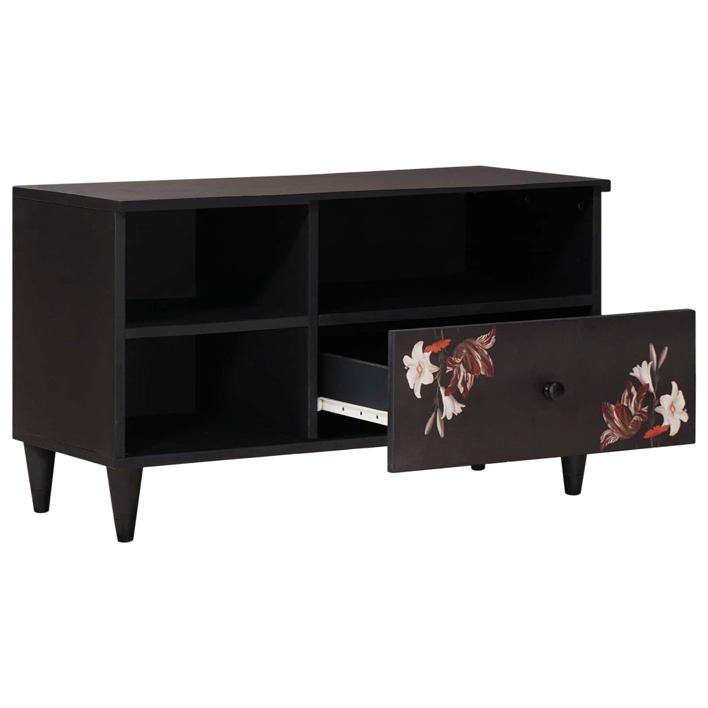 Oppbevaringsskap Flerfarget 80 x 33,5 x 46 cm Massiv mango tre