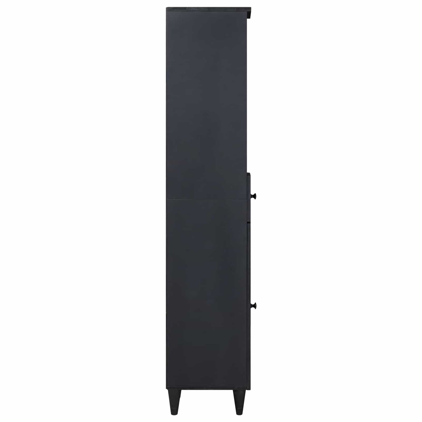 Baderomsskap Flerfarget 38 x 33,5 x 160 cm Massiv mango tre