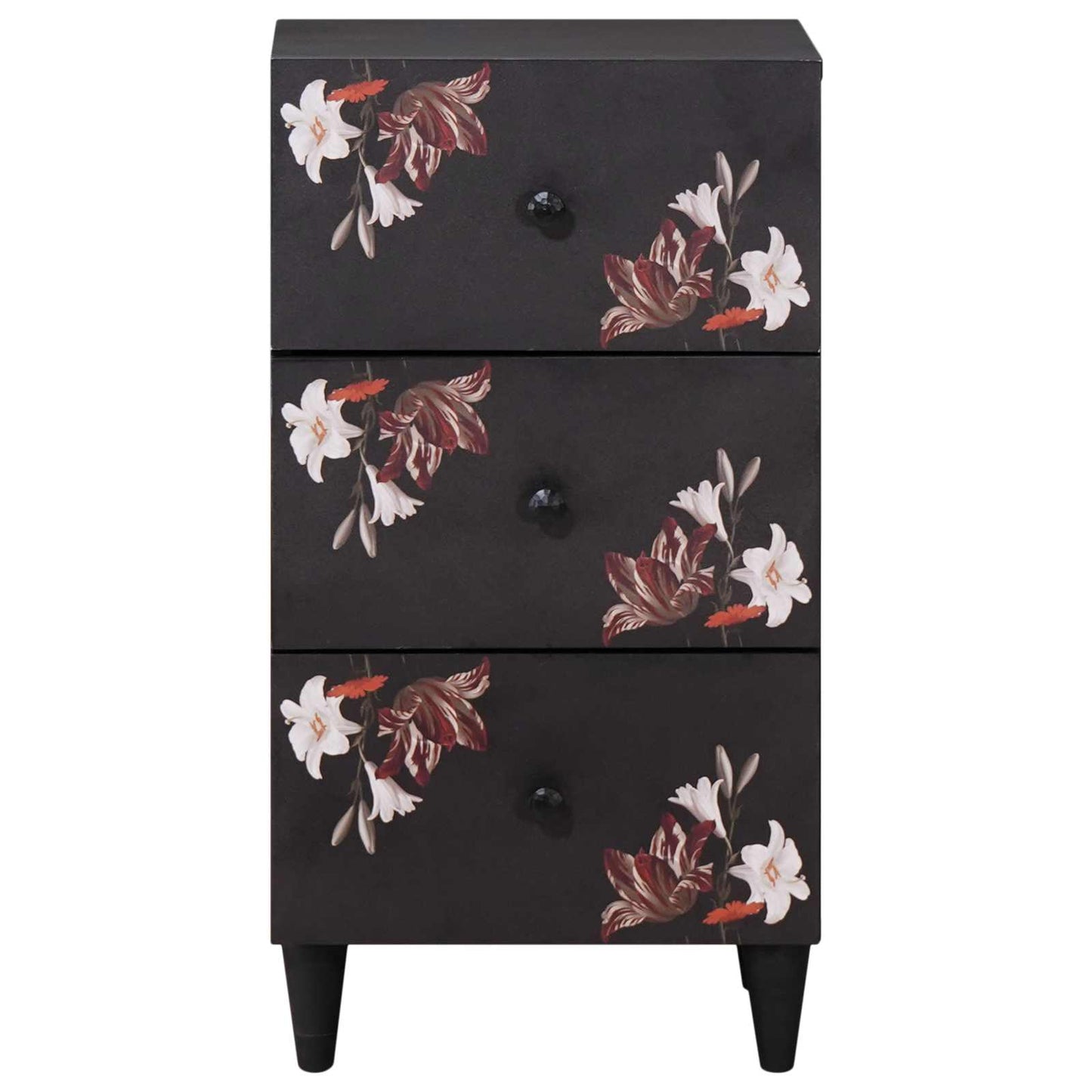 Oppbevaringsskap Flerfarget 40 x 33,5 x 75 cm Massiv mango tre