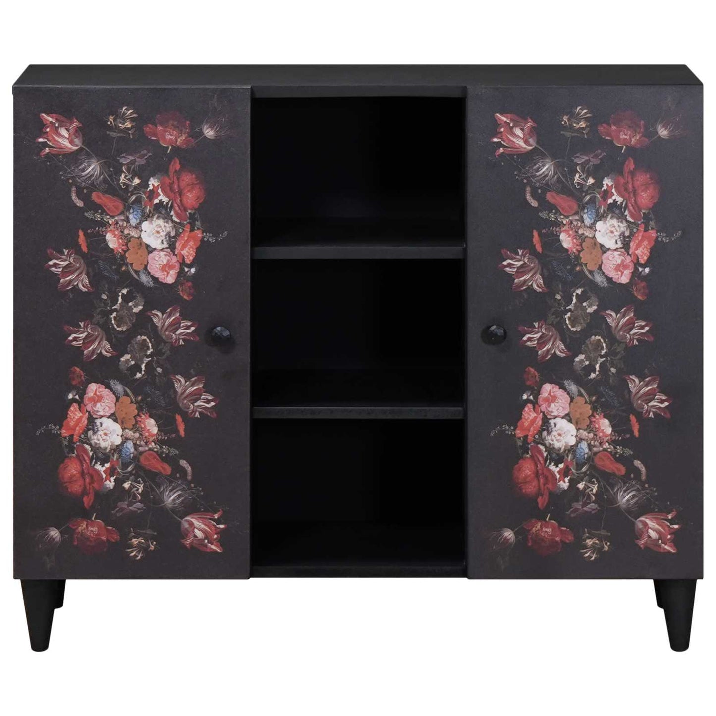 Oppbevaringsskap Flerfarget 90 x 33,5 x 75 cm Massiv mango tre