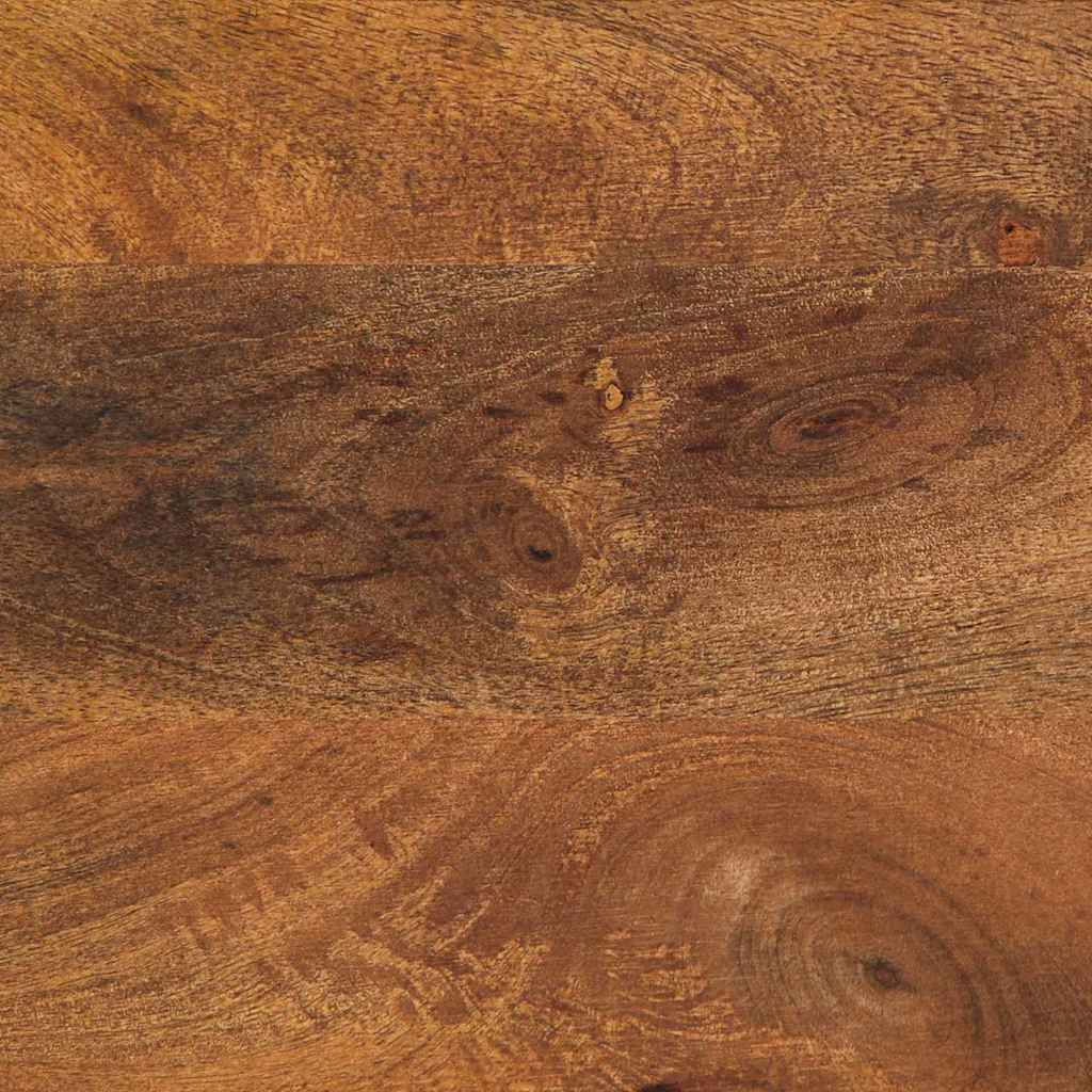 Nattbordskap 2 pcs honningbrun 40 x 33 x 46 cm Massiv mango tre