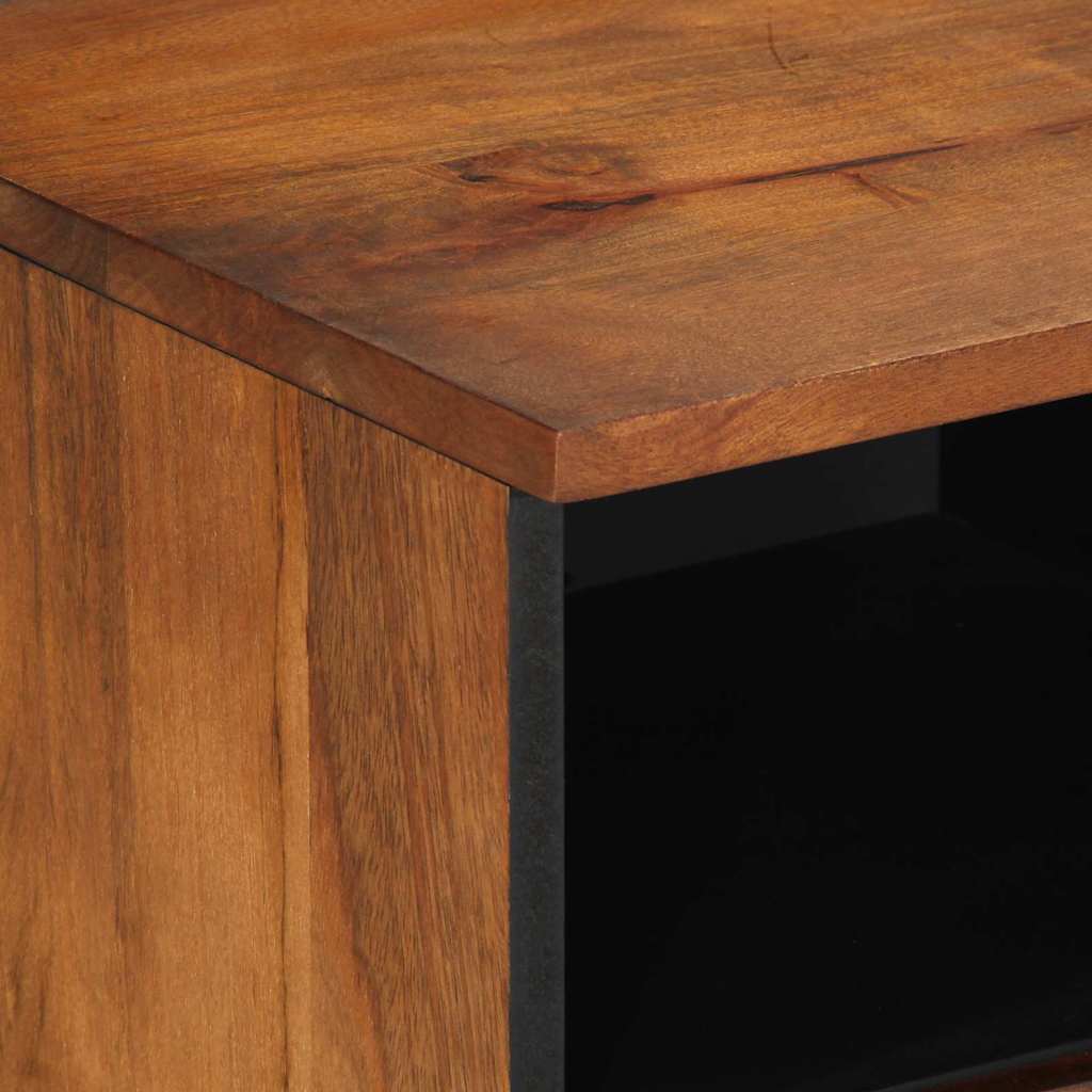 TV-skap med skuff Honning brun 70 x 33 x 46 cm Massiv mango tre