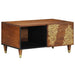 Kaffebord Honning brun 80 x 50 x 40 cm Massiv mango tre