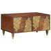 Kaffebord Honning brun 80 x 50 x 40 cm Massiv mango tre