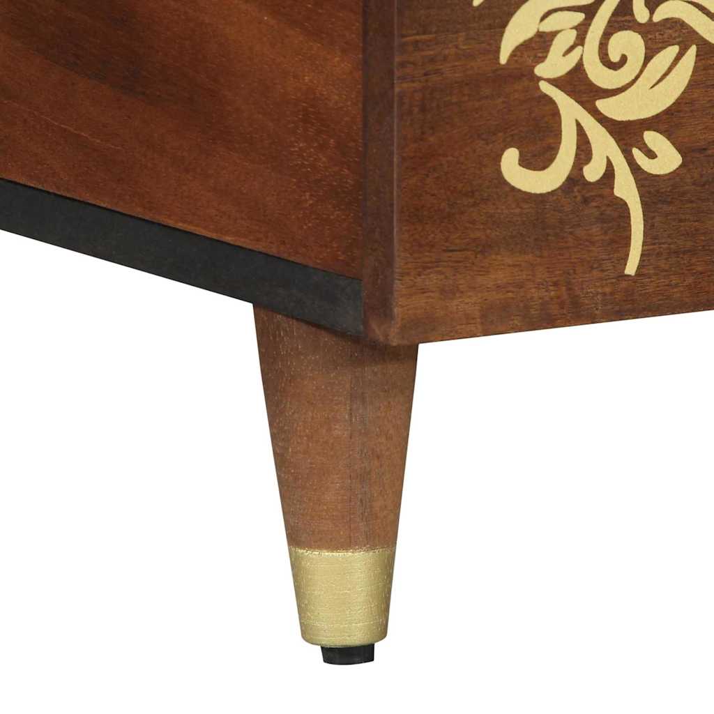 Kaffebord Honning brun 100 x 54 x 40 cm Massiv mango tre