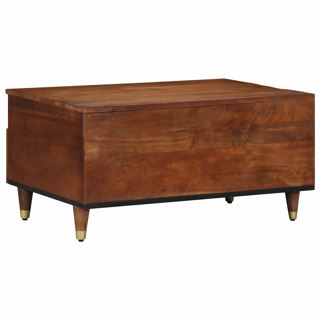 Kaffebord Honning brun 80 x 54 x 40 cm Massiv mango tre