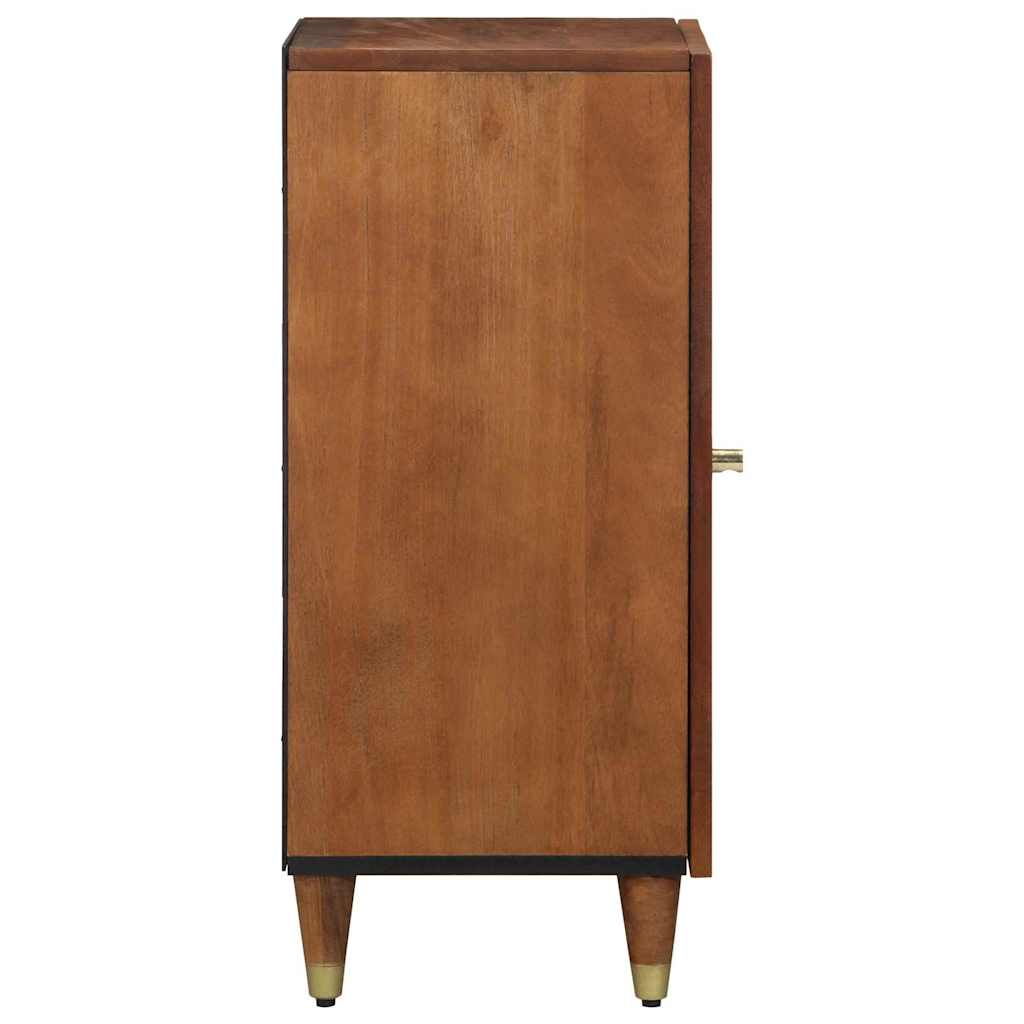 Serviesskap med hylle Brun 40 x 33 x 75 cm Massiv mango tre