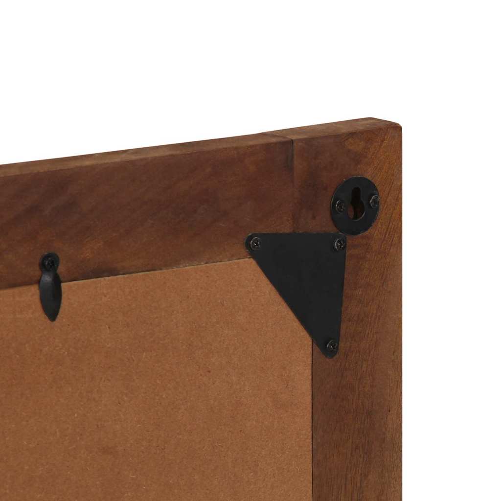 Baderomsspeil med speil Honning brun 70 x 50 x 2,5 cm