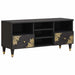 TV-skap med skuff Svart 100 x 33 x 46 cm Massiv mango tre