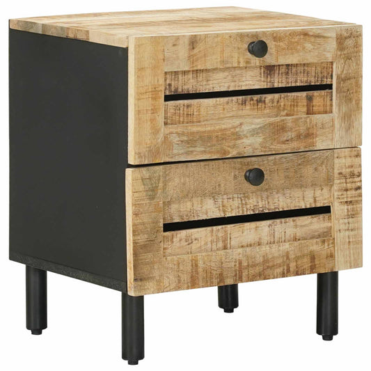 Nattbord Naturlig 40 x 33 x 46 cm Massiv mango tre