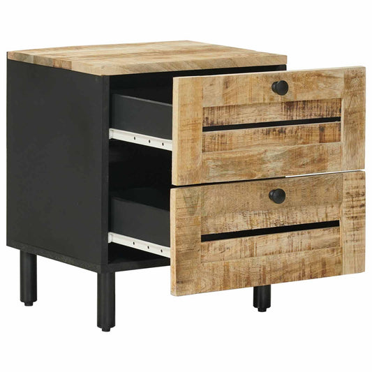 Nattbord Naturlig 40 x 33 x 46 cm Massiv mango tre