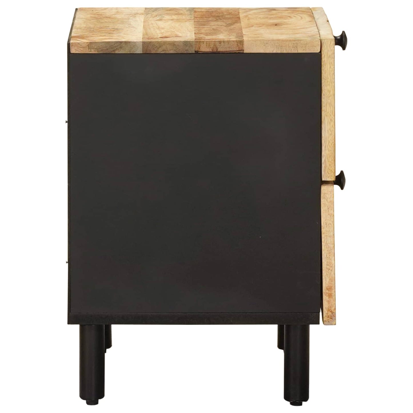 Nattbord Naturlig 40 x 33 x 46 cm Massiv mango tre